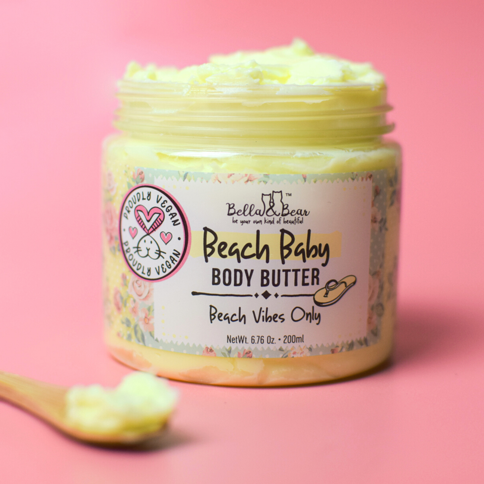 Bella & Bear - Wholesale Body Balm/Butter - Beach Baby Body Butter | Body Lotion | Body Cream 6.7oz3