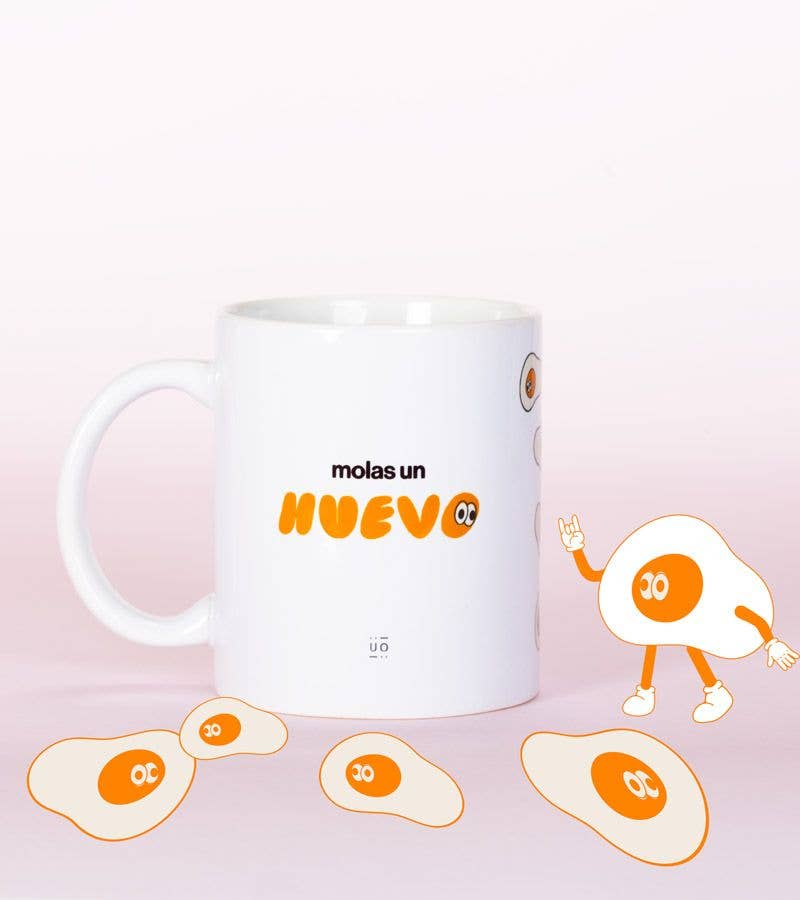 UO - Vente Tasse à café - Tasse « Molas Un Huevo »1