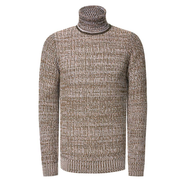 Heavy Chunky Knit Turtleneck Sweater 13435 for wholesale by Rusty Neal