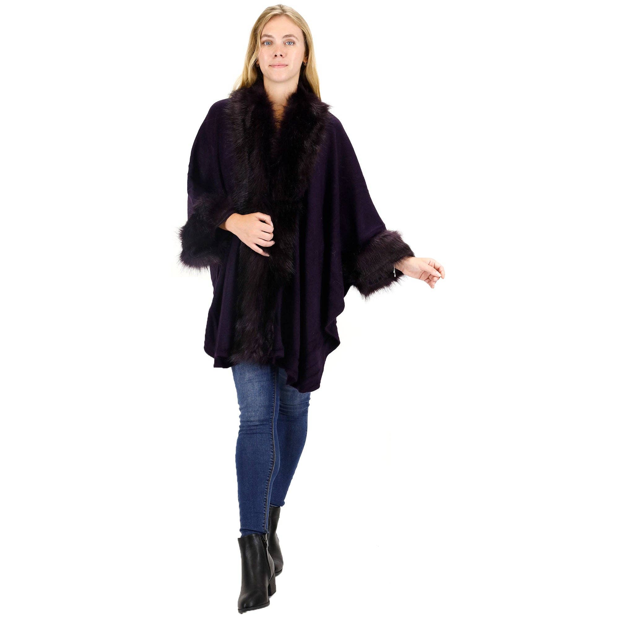 TAPA fashion – wholesale Päls/fuskpäls - Dam – Päls Sjal Lång SH921 (2ST)19