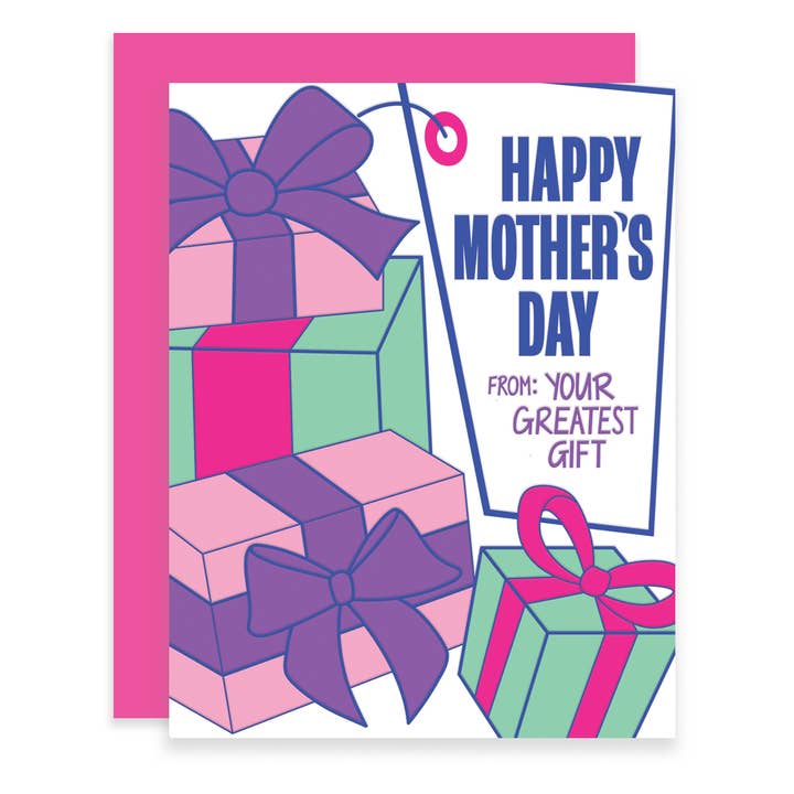 Din största gåva, mors dagskort för wholesale av Add Pink and Stir