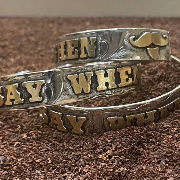 Manchette Say Wh pour la vente par Texas Lux