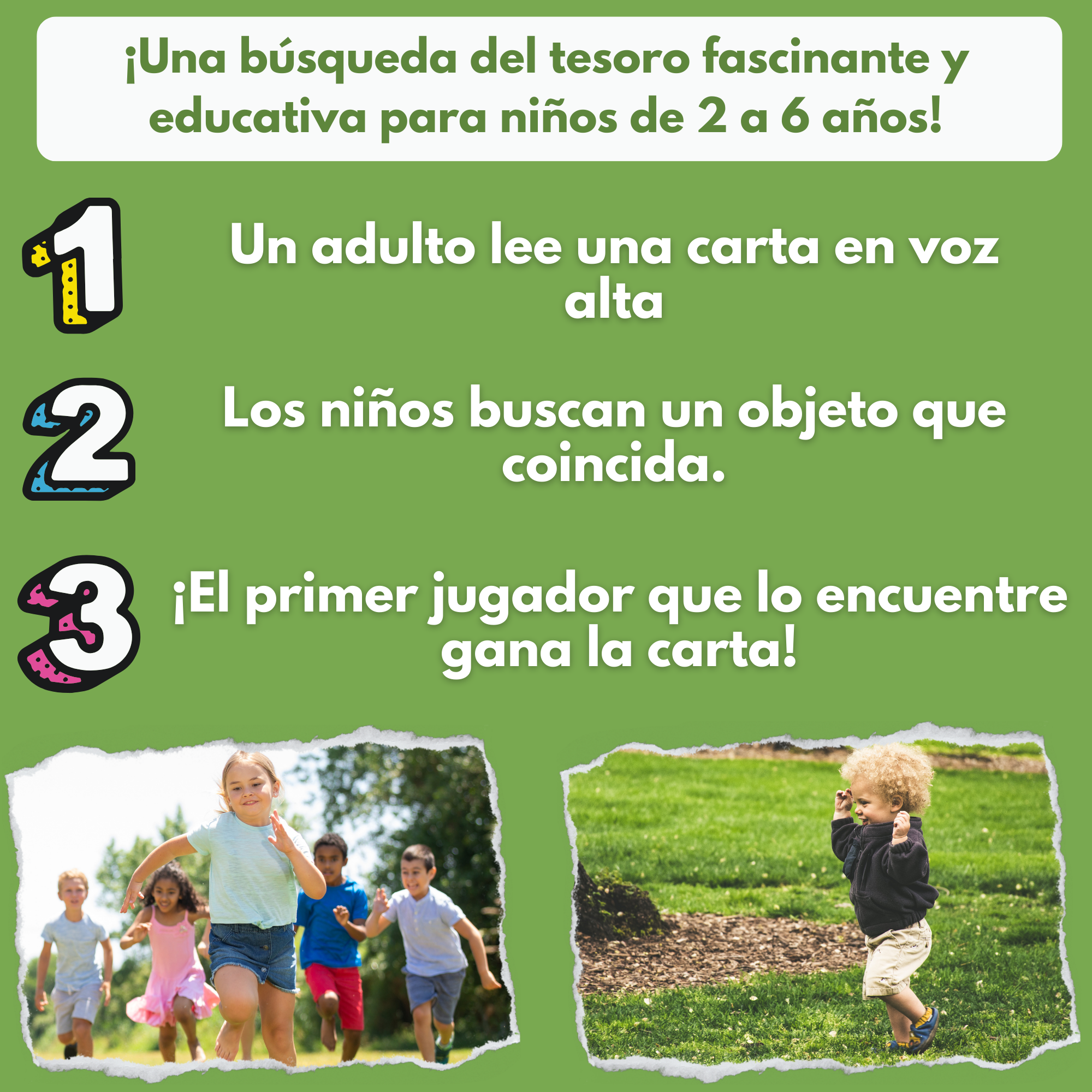 Oh Happy Games - Jeux de société - Wholesale Brain Game - Kids - Find Me! Outdoor – Montessori Educational Game for Children Aged 2 to 6 Years1