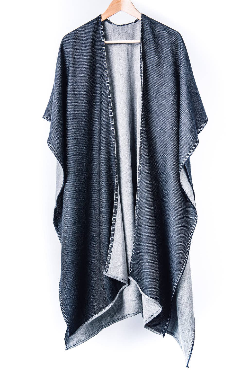 REMOVED BRAND - Wholesale Blouse - Women's - Lara Merino Reversible Wrap0