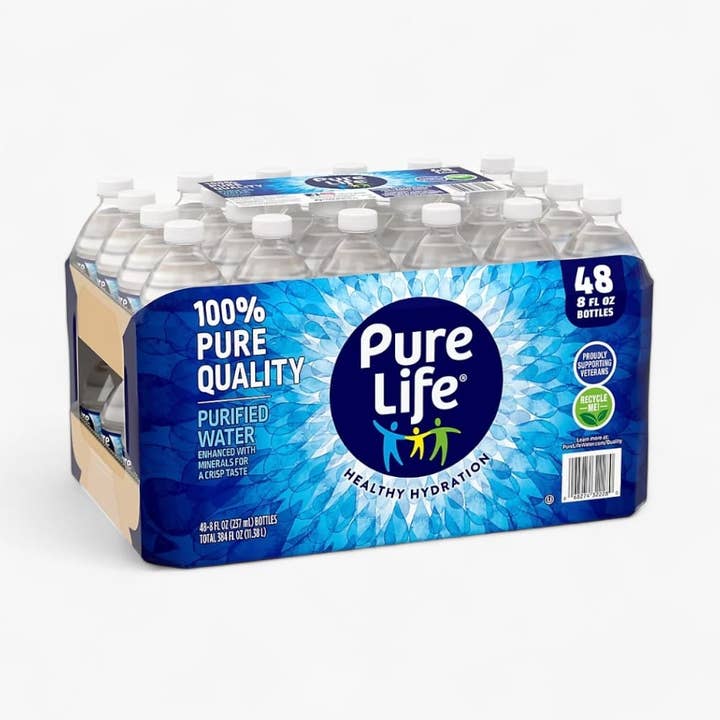 L&F Universal Goods - Wholesale Still Water - Pure Life Purified Water 48/8Oz0