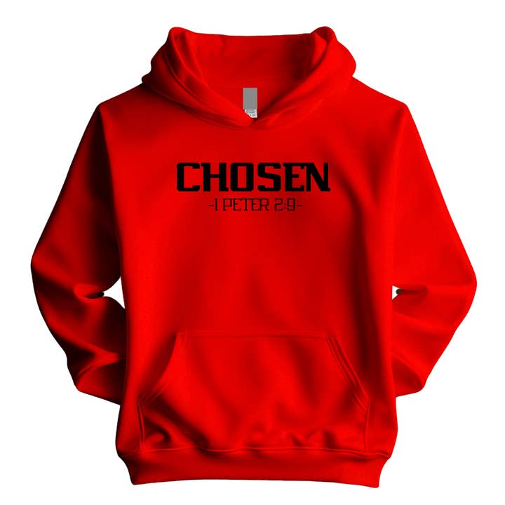 Love Ann Joy Apparel, LLC - Wholesale Hoodie - Men's - Chosen 1 Peter 2:9 Christian Hoodie - Faith Sweatshirt3
