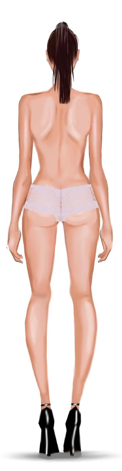 House of Desire – Engroshandel Undertøj - Dame – CAITLIN BLOMSTRET BLONDE CHEEKY85