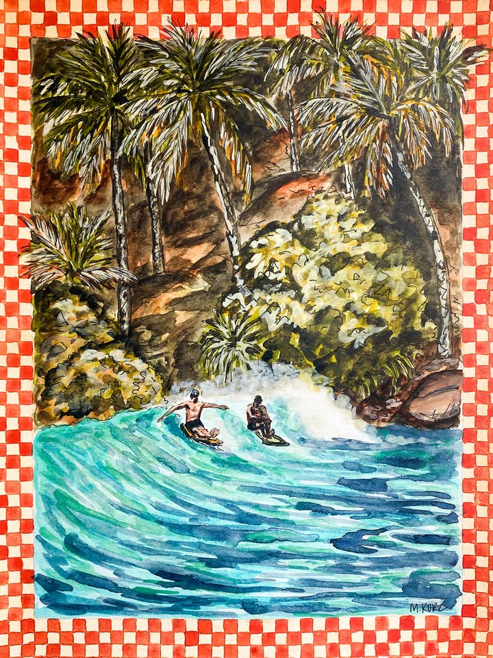 No Hands Print for wholesale by Makenzie Kurz Art