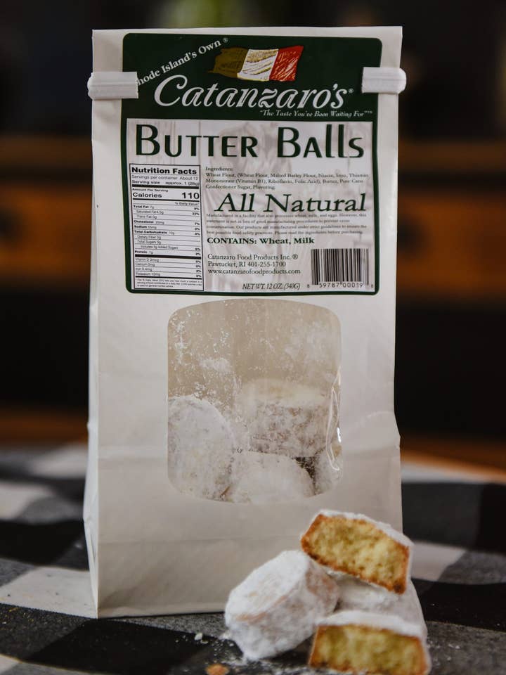 Italian Butter Ball Cookies for wholesale by Catanzaro Food Products