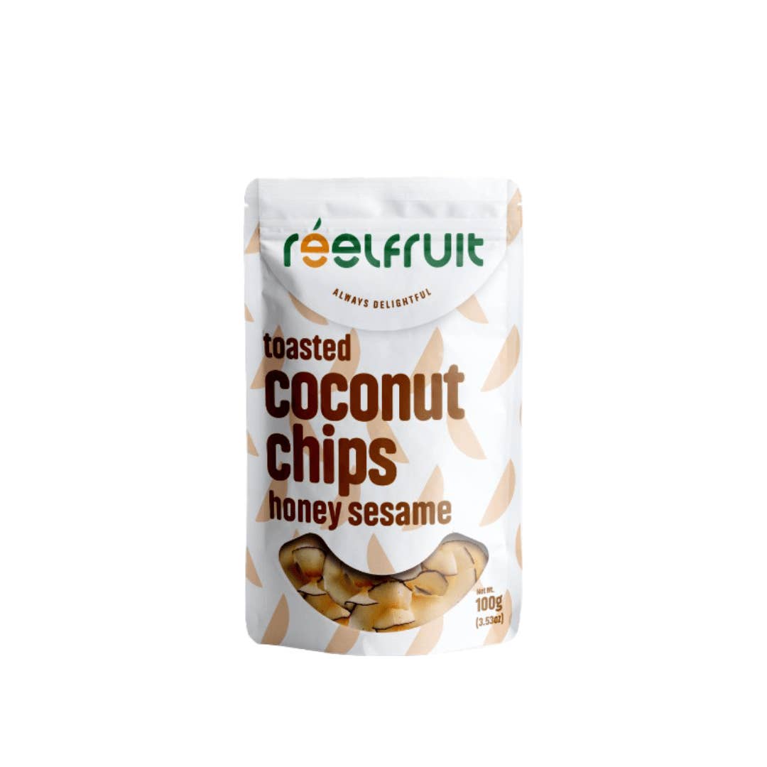 Value Africa - Wholesale Crisps - Reel Fruit: (Honey and Sesame) Toasted Coconut Chips