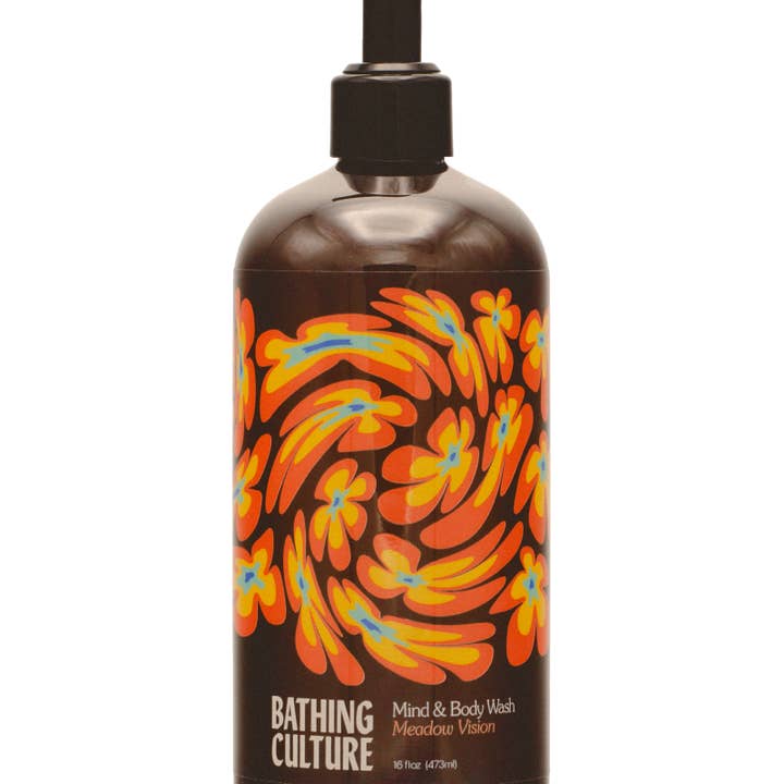 Bathing Culture - Wholesale Body Wash/Shower Gel - Mind and Body Wash – 16oz Recycled Plastic Bottle6