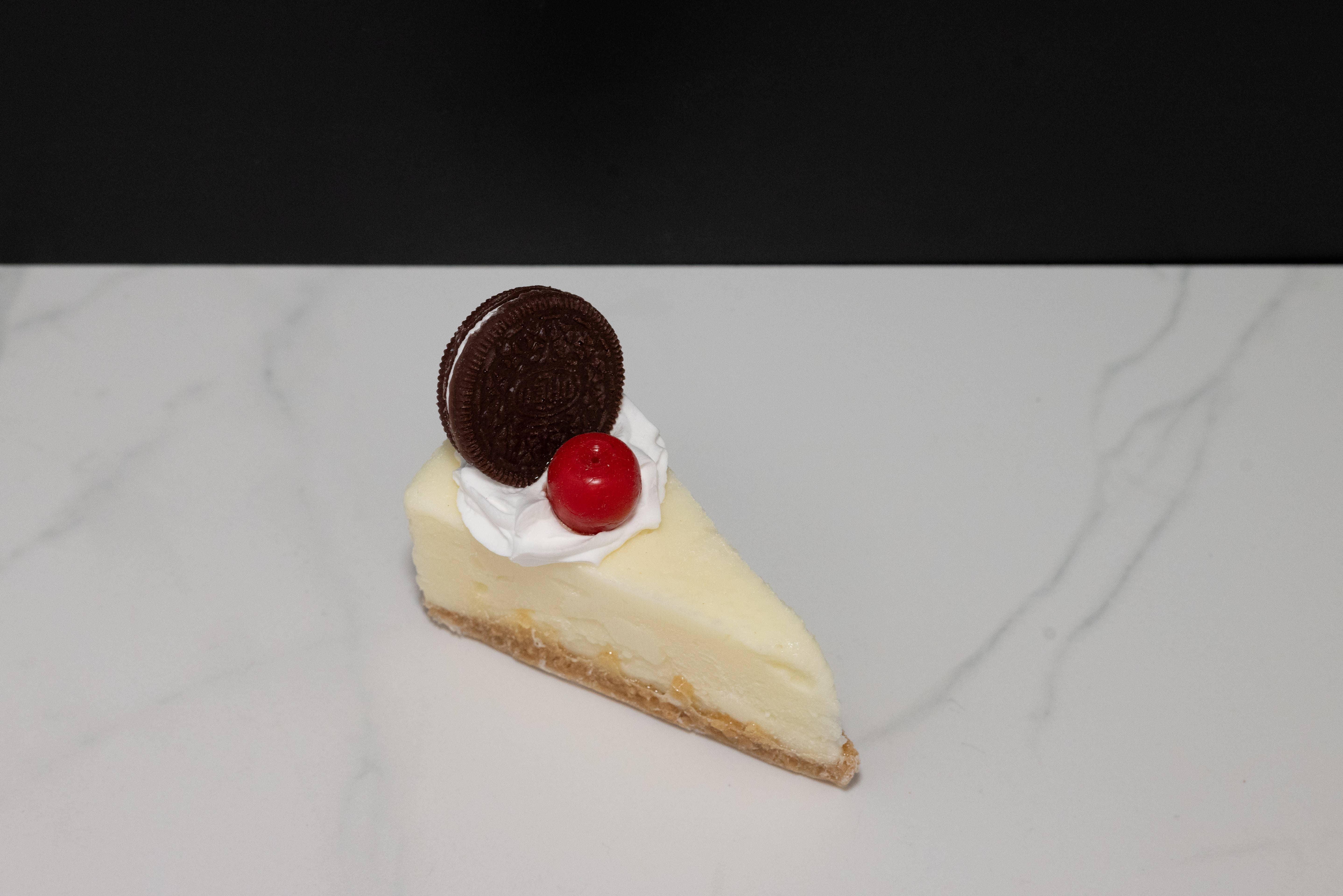 Just Dough It! Fake Foods - Wholesale Decorative Tabletop Object - Fake Oreo Cheesecake Slice1