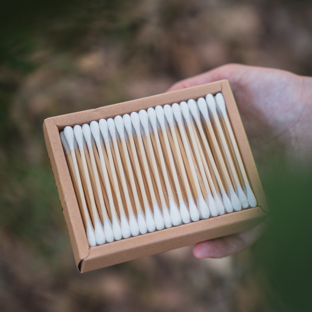 Pandoo - Wholesale Cotton Swab/Q-Tip - Bamboo cotton swabs with organic cotton | 200 pieces4