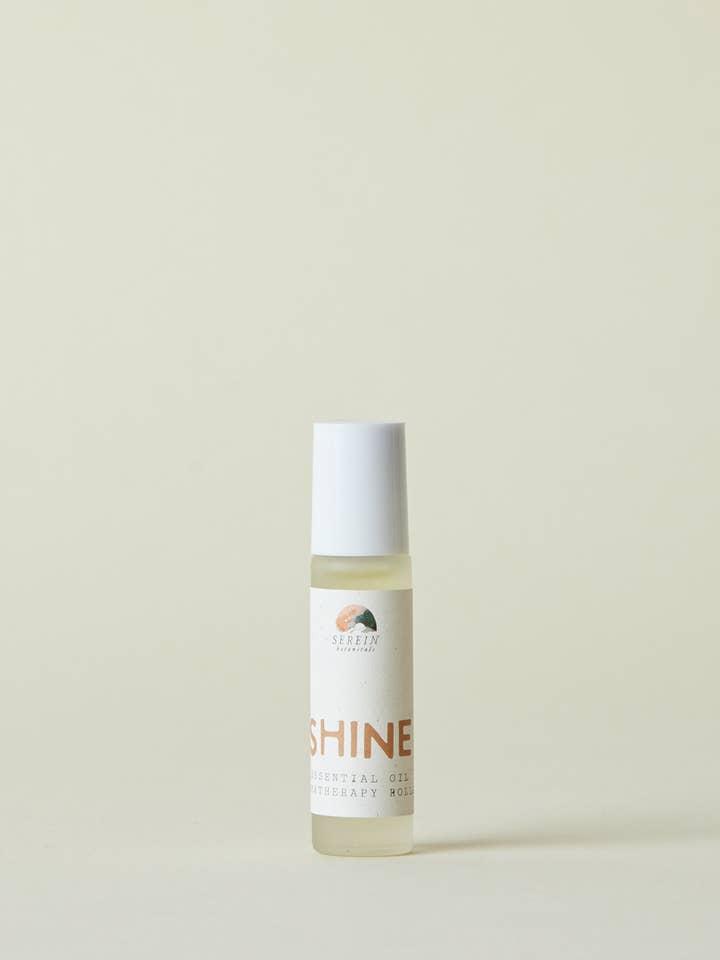 Rullo di oli essenziali per aromaterapia Shine per la vendita all'ingrosso da parte di Serein Botanicals