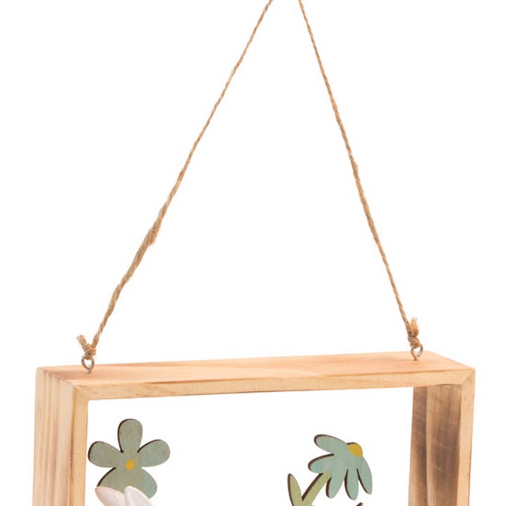 Easter Bunny & Egg Shadow Box for wholesale by Boston International