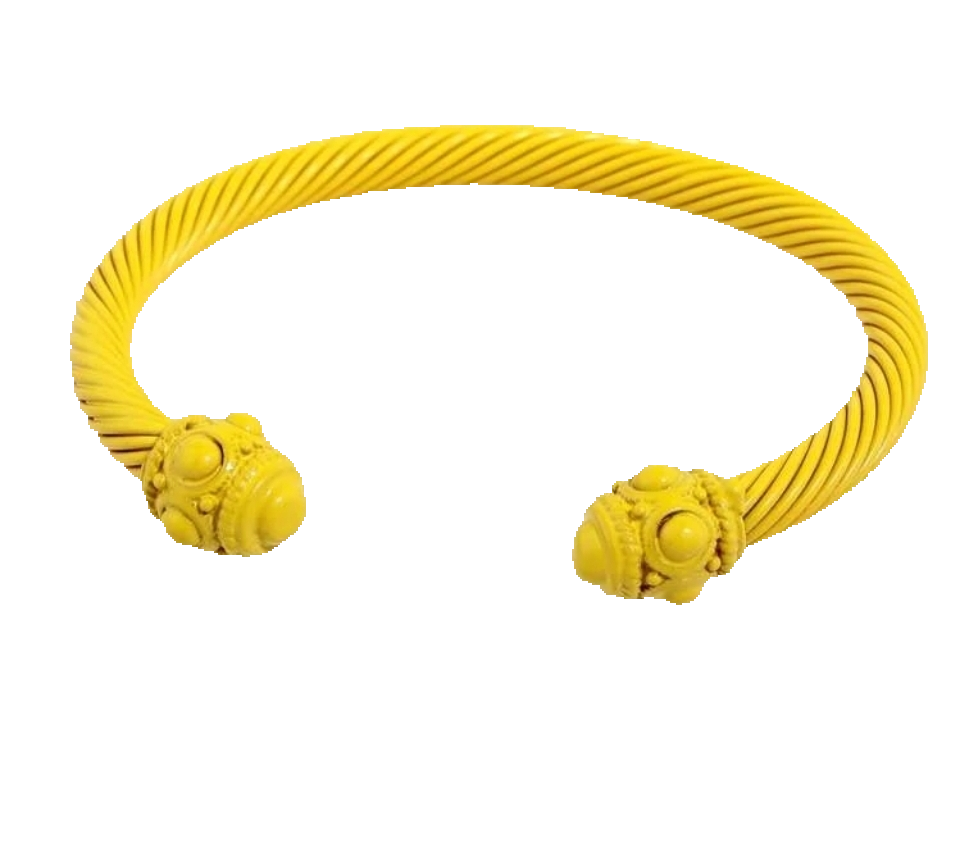 The Candy Collections - Wholesale Cuff Bracelet - DY Style Cable cuff bracelet renaissance color spring4