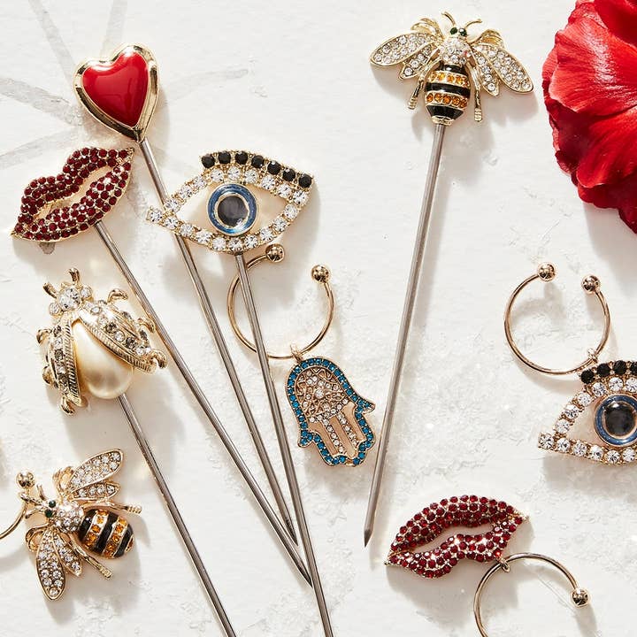 Joanna Buchanan - Wholesale Cocktail Pick - Lucky charm cocktail picks1