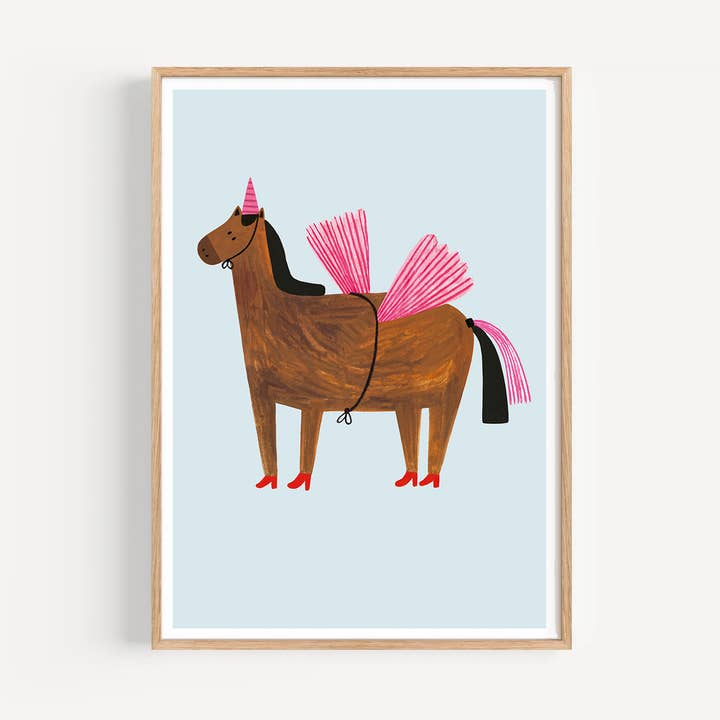 ORDINARY UNICORN print for wholesale by Daria Solak Illustrations