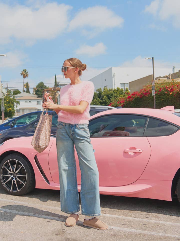 MOHAIR KNIT SHORT SLEEVE SWEATER CARDIGAN MSW11252 for wholesale by &MERCI