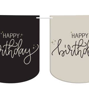 Flag Banner - Crème Noir - 6 meter for wholesale by Folat BV