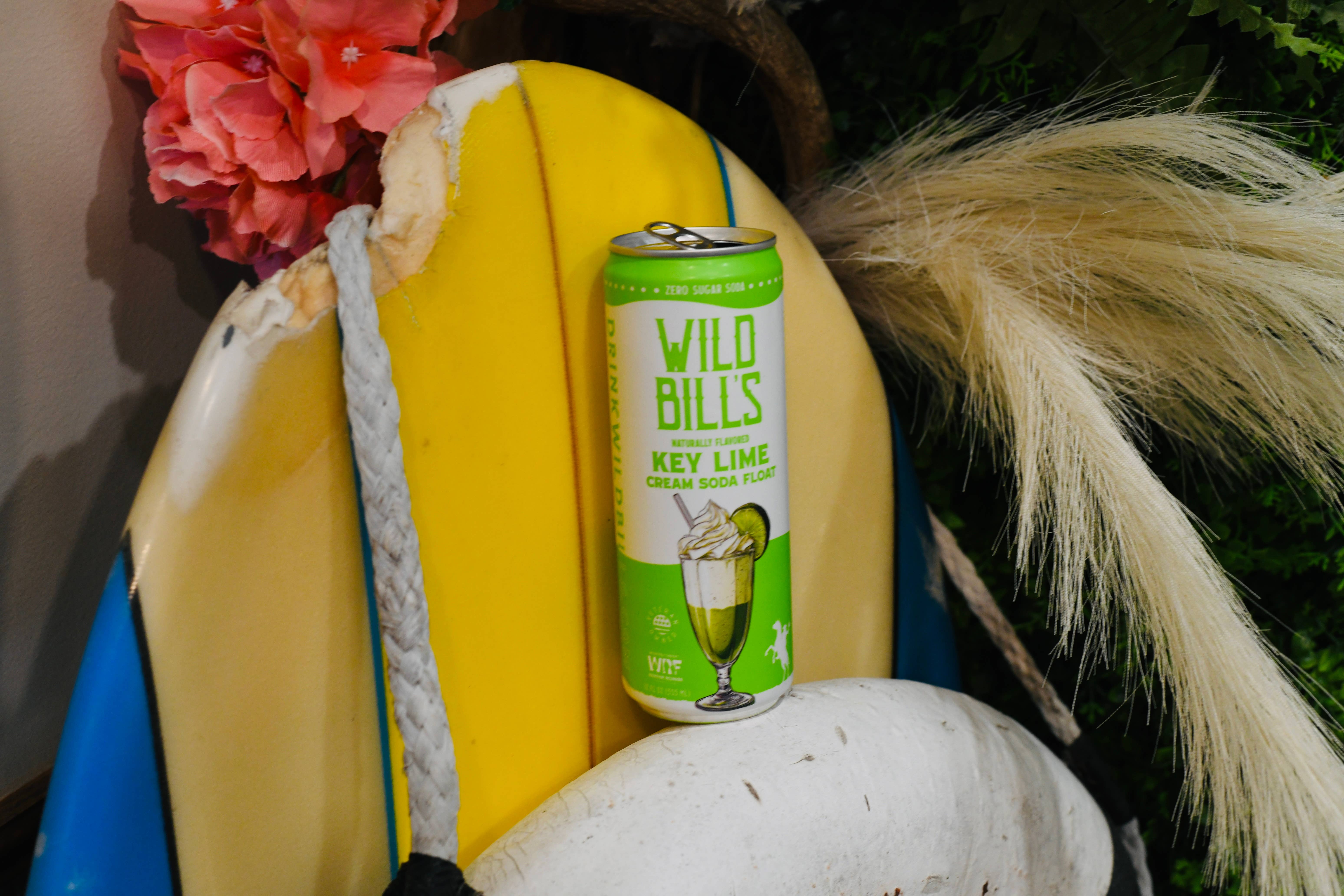 Wild Bill’s Craft Beverage Co. - Wholesale Soda/Carbonated Drink - Key Lime - Zero Sugar Soda, Clean Ingredients, 12-Pack, Cans4