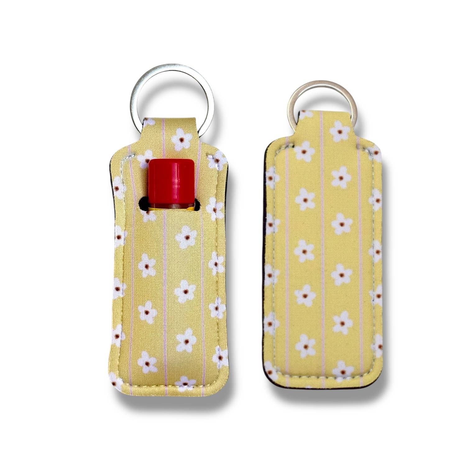 the cute cloud – wholesale Lip balm case/holder – Lip Balm Keychain Colorful 12 different patterns (neoprene)2