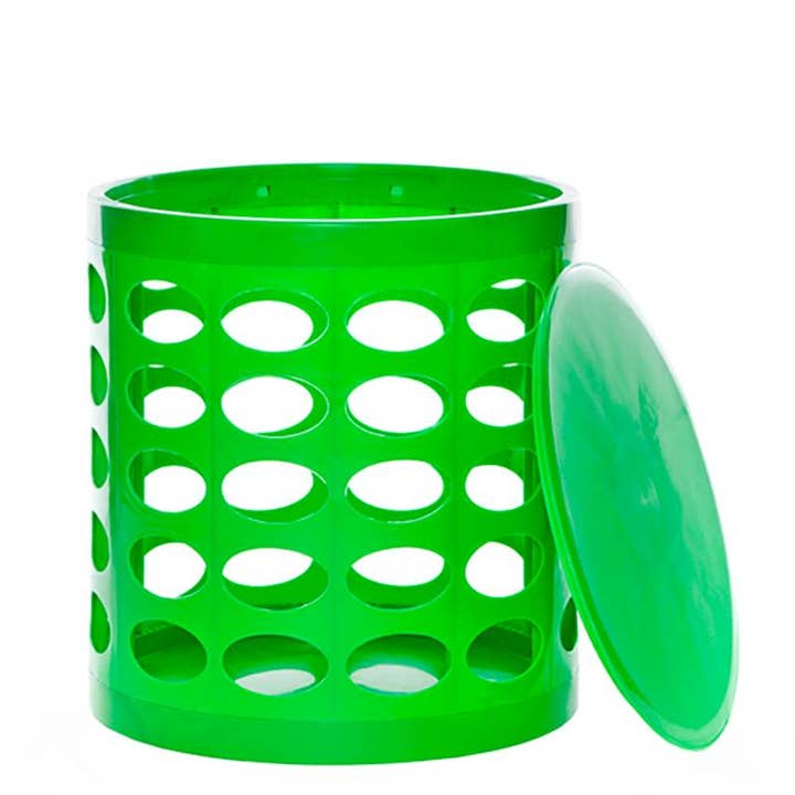Green Storage Stool by OTTO for wholesale by Otto Storage