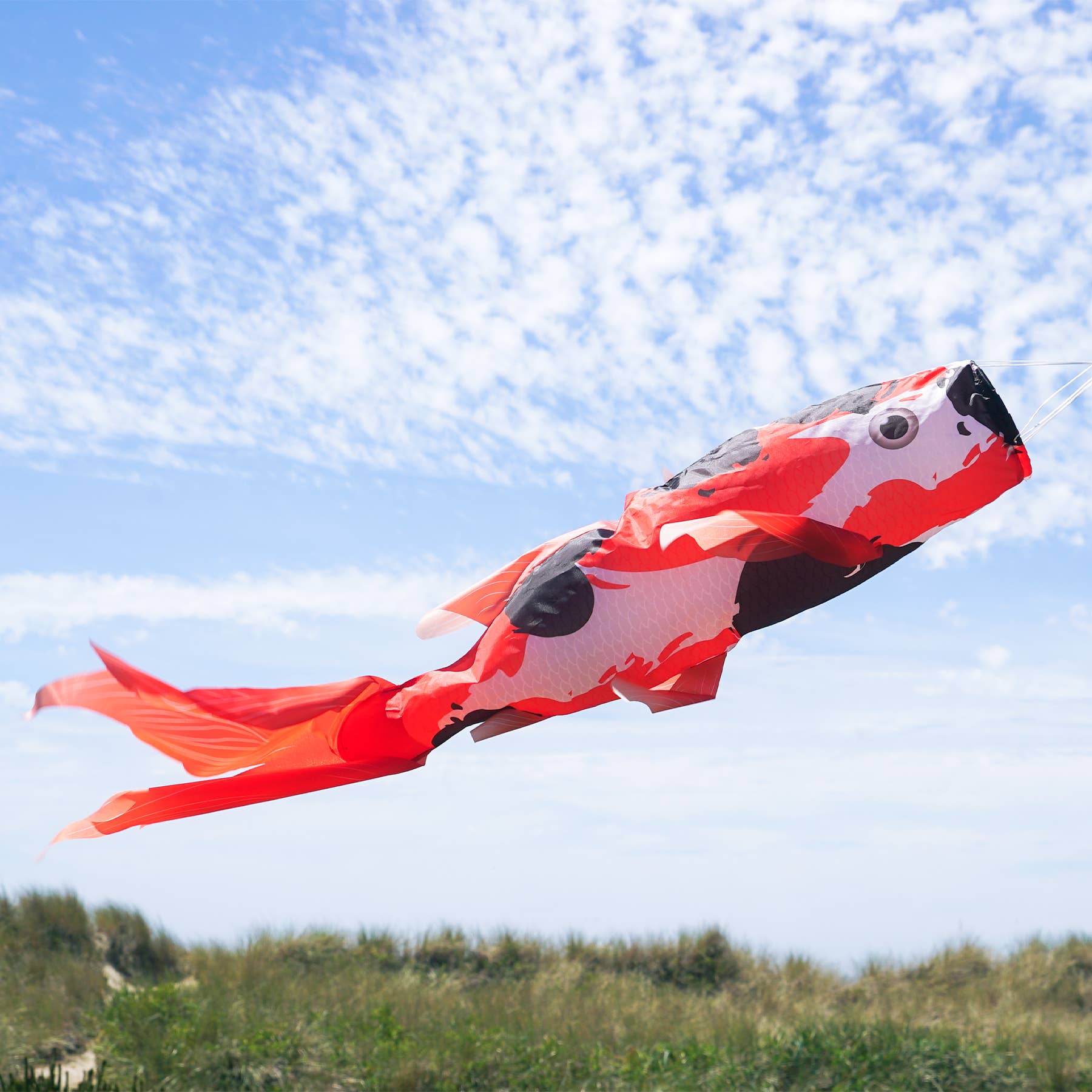 In the Breeze, LLC. - Vente Drapeaux - Manche à air à poisson Koi réaliste de 48 po3
