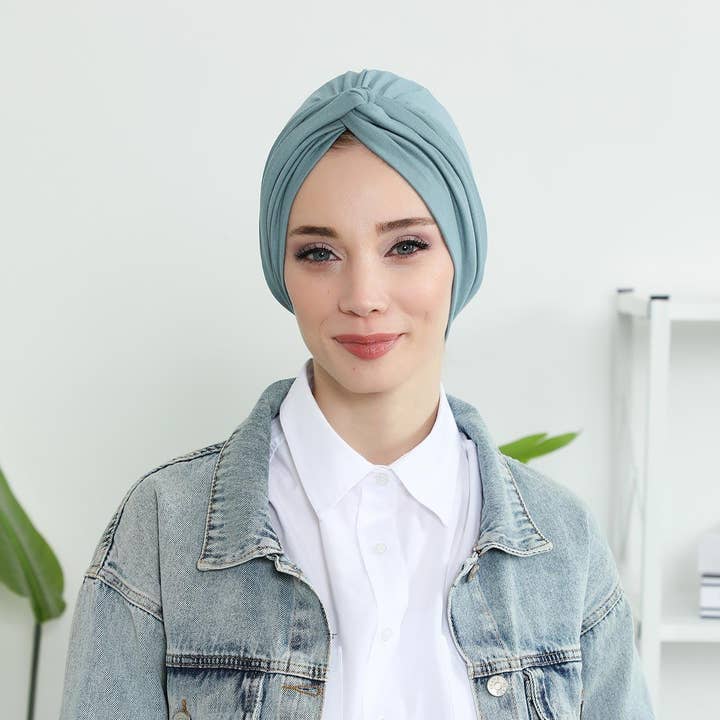Maharajah Turbante Instantáneo Hijab para Mujeres, Envoltura de Cabeza Ligera, Pañuelo Modesto, Gorro Bonito y Sencillo para Mujeres, B-4 para venta al por mayor de Aisha's Design