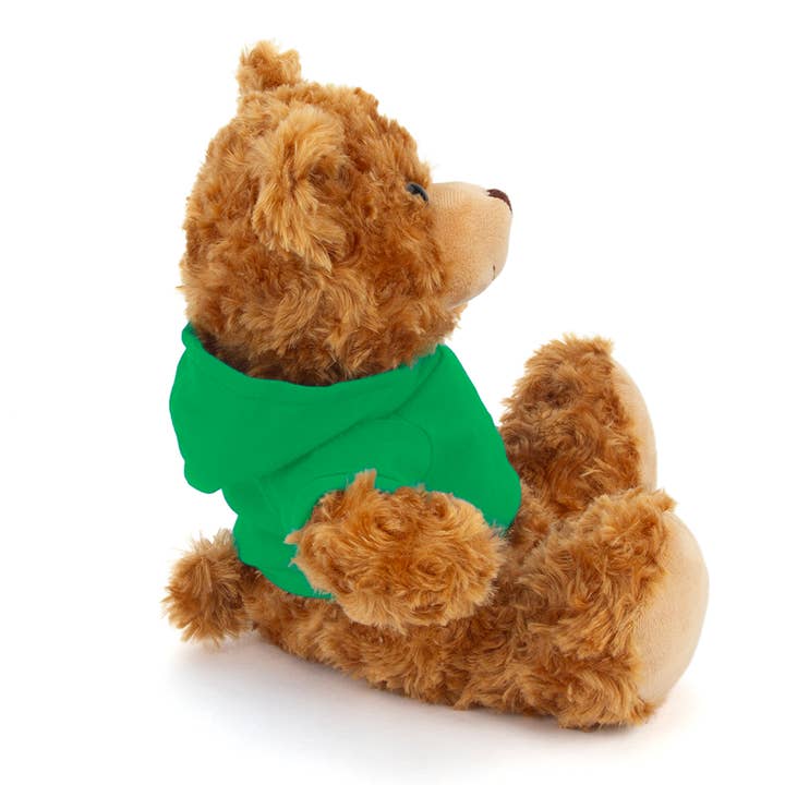 Plushland – wholesale Fyllda/plyschleksaker - Barn och baby – 11" Personlig nallebjörn i huvtröja | Anpassad sittande björn33