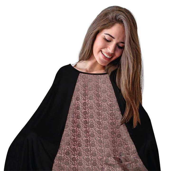 Tara Sartoria Artisan Håndlavet Naturlig Silke og Bomuld Sygepleje Cover til amning med blød halsudskæring - 360 graders fuld dækning for engroshandel hos Tara Sartoria