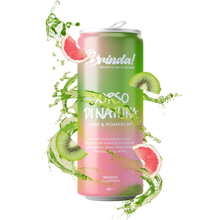NATURE'S SIP - KIWI & GRAPEFRUIT: ALCOHOL FREE for wholesale by HARMONITE BEVERAGE S.R.L.
