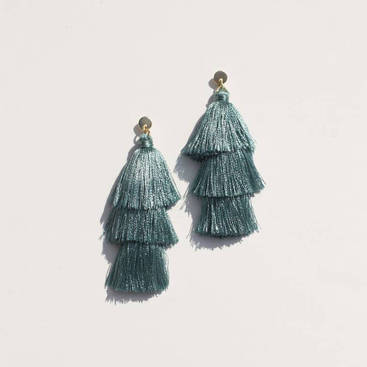 Rover & Kin - Wholesale Tassel Earrings - Tiered Tassel Earrings