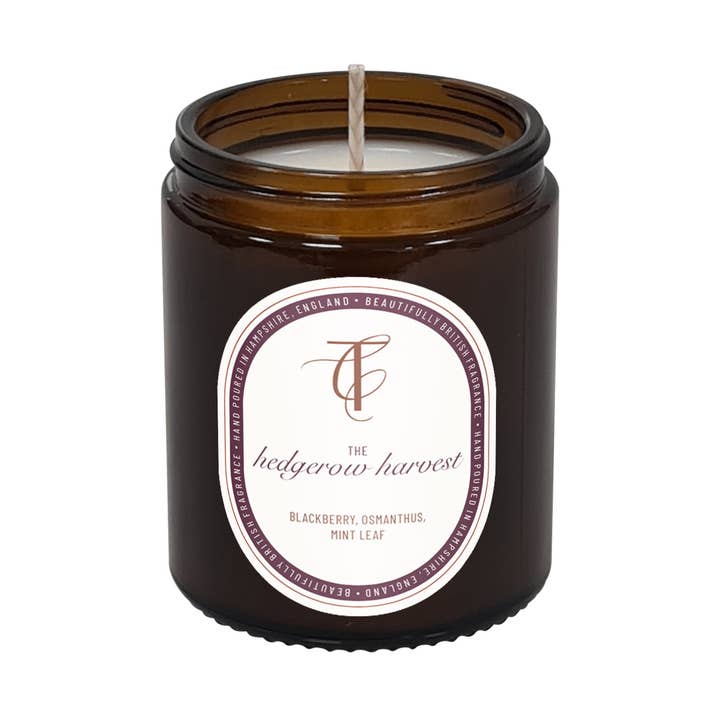 COAST & COUNTRY-Hedgerow Harvest 150g Glass Soy Wax Candle for wholesale by The Country Candle Co.