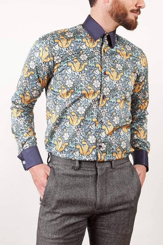 Aayat Menswear - Vendita all'ingrosso Camicia button down - Uomo - CAMICIE DA UOMO CON POLSINI FRANCESI8