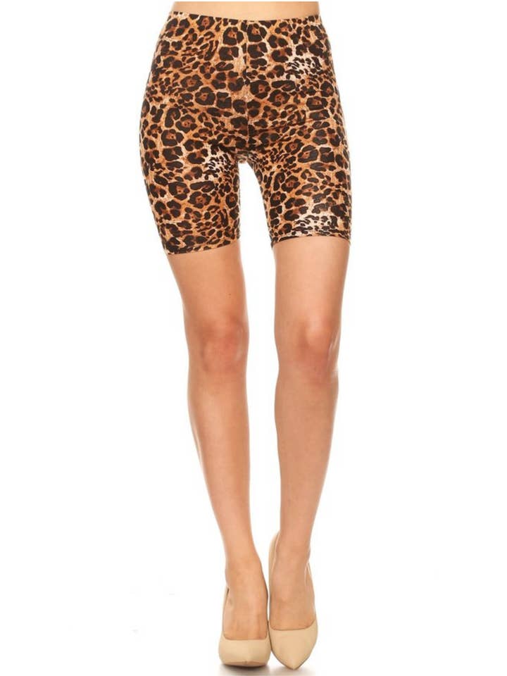 MOA COLLECTION - Wholesale Shorts - Women's - Women's Plus Size Print Band Waist Shorts70