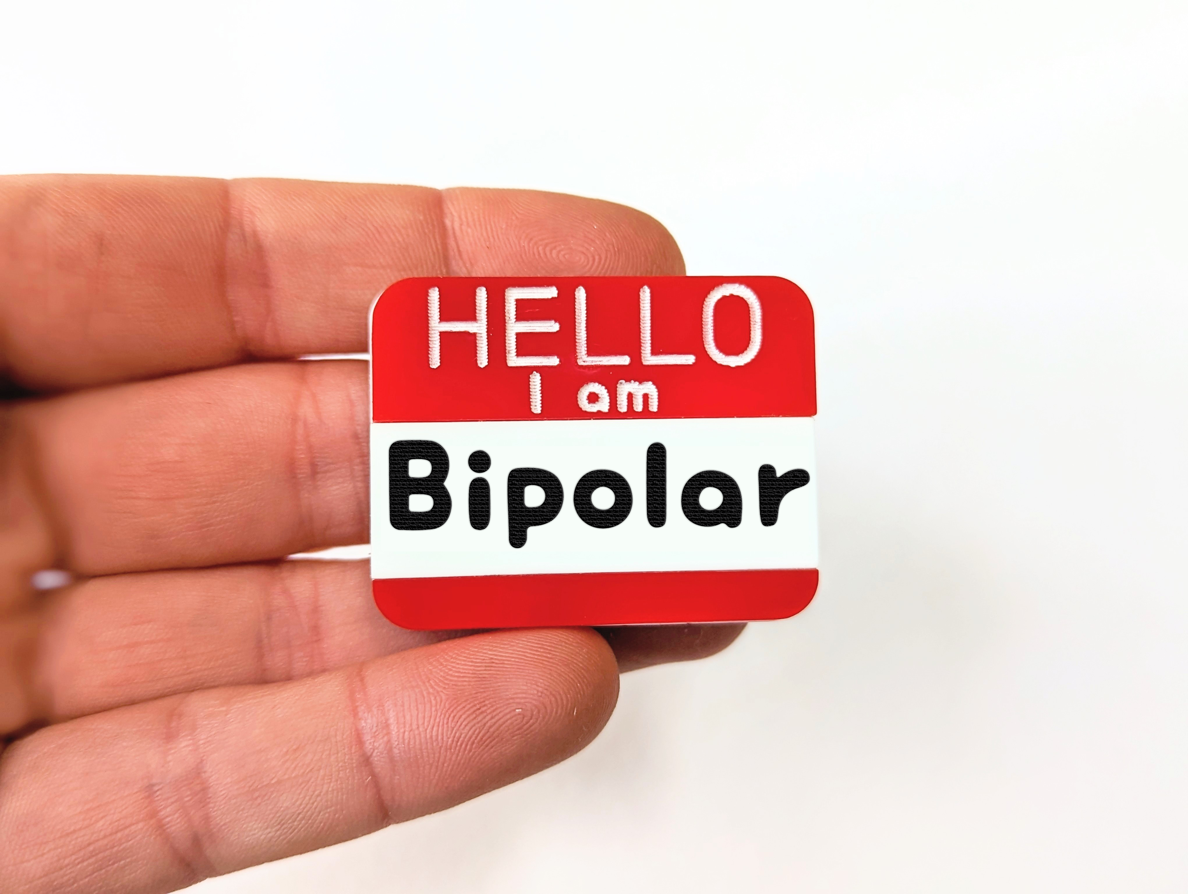 Chikai Shop – alfinete de lapela por atacado – Alfinete em acrílico Neurodivergente Personalizado3