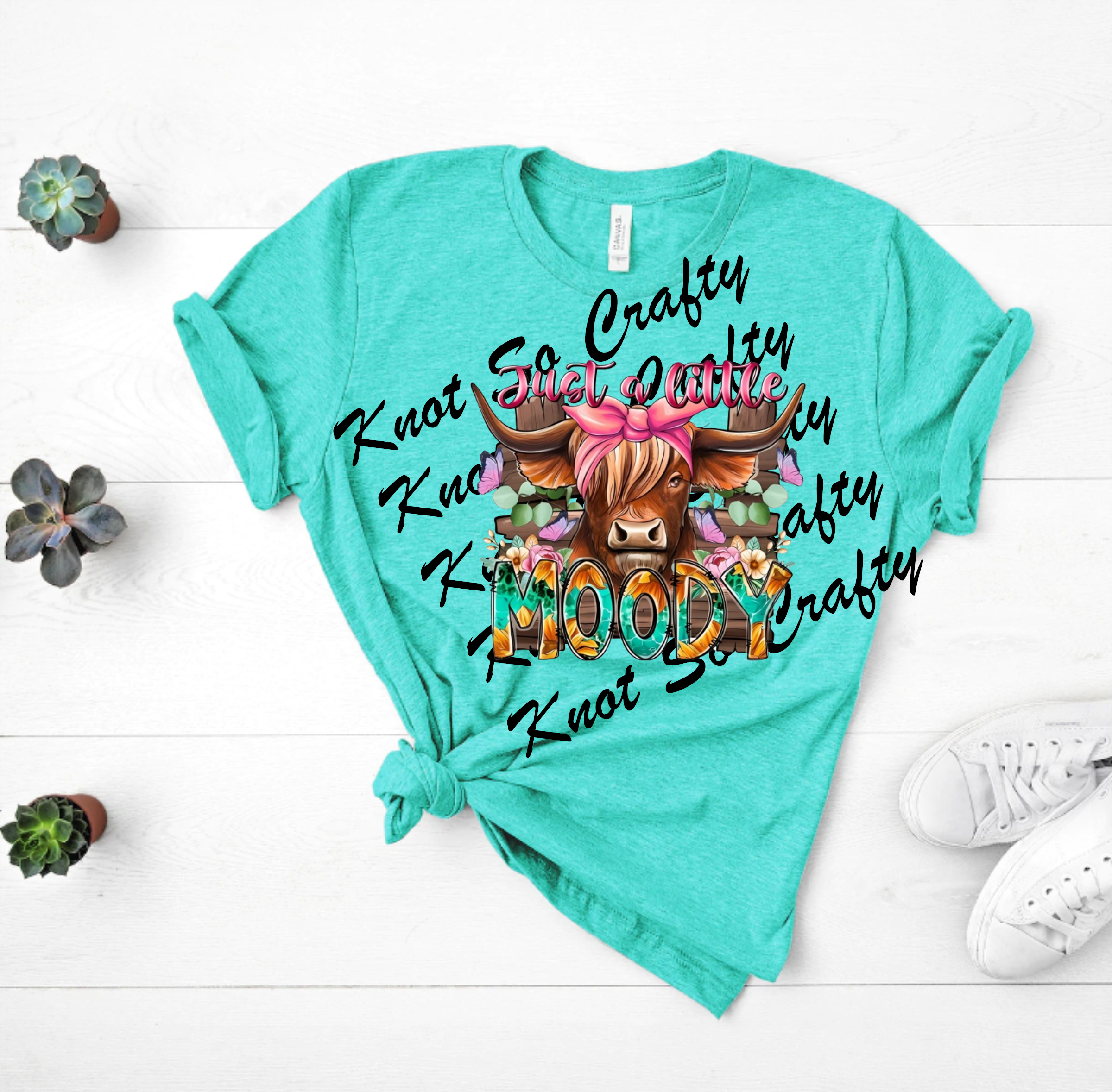 Knot so crafty - Vendita all'ingrosso Decalcomania a sublimazione - just a little moody - mucca - 2300 (1)0