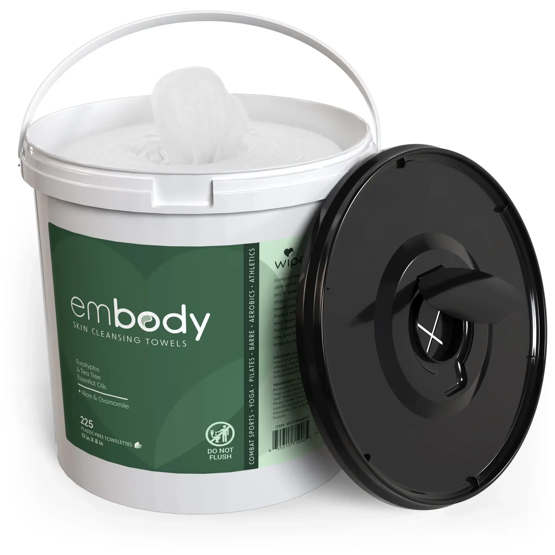 Wipex - Wholesale Face & Body Wipes - Wipex® Studio "Embody" Natural Body Wipes | Plastic-Free8