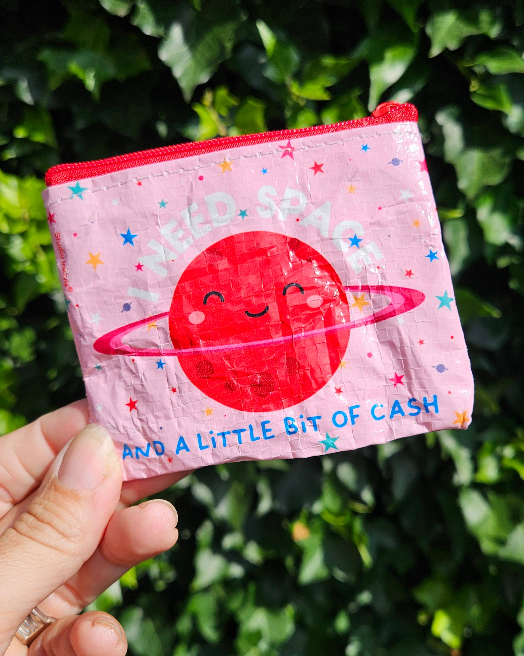 Studio Inktvis – Porta-moedas - Unissexo por atacado – Mini carteira Porta-moedas Preciso de espaço plástico reciclado1