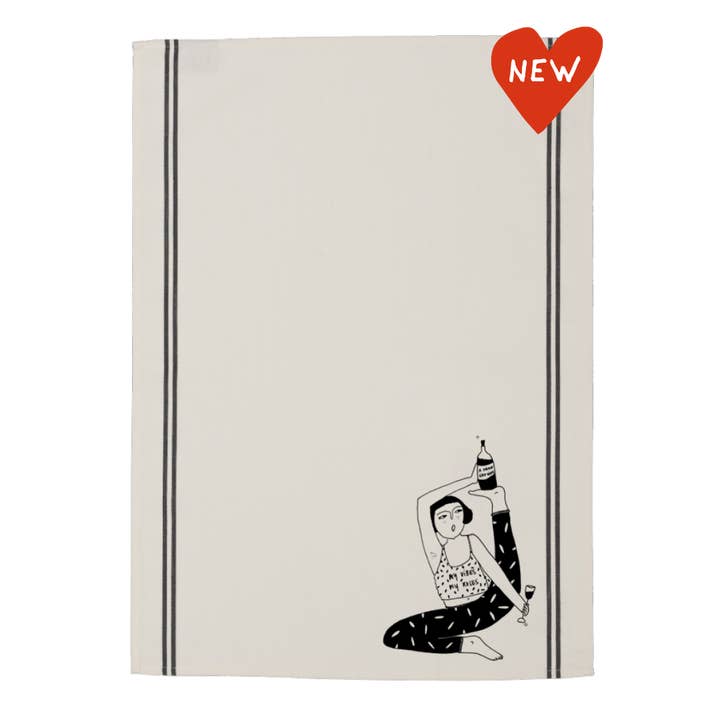 keukenhanddoek mijn vibes for wholesale by helen b