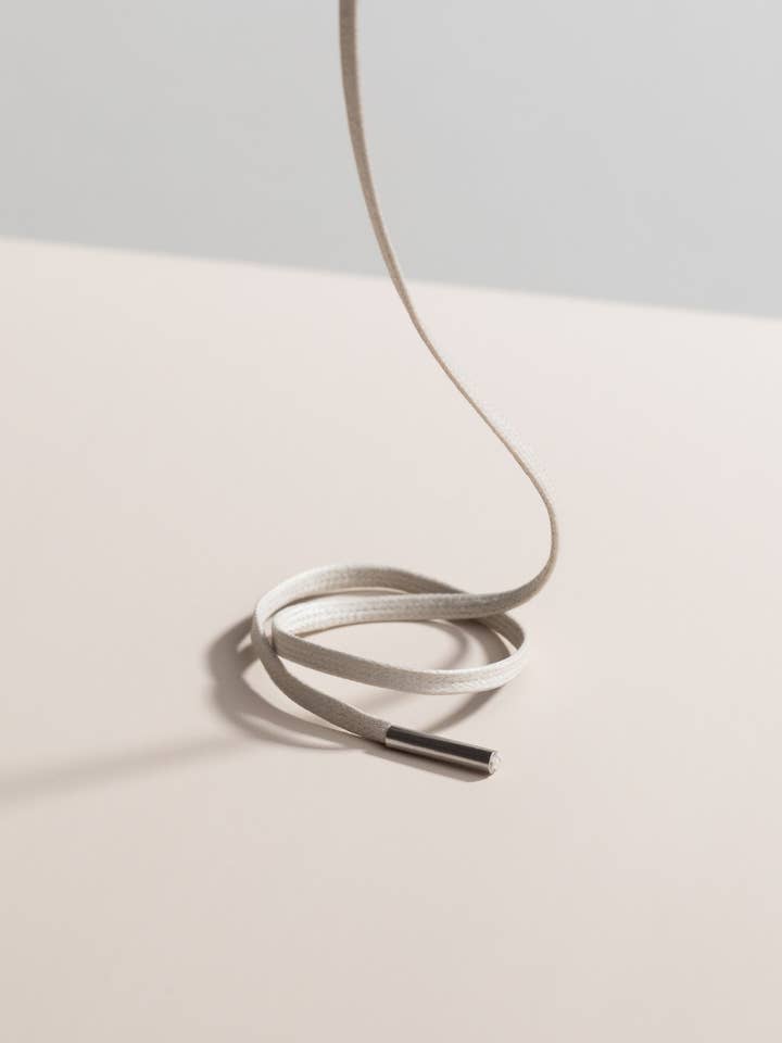 Grigio nichel | Lacci cerati piatti per la vendita all'ingrosso da parte di Senkels