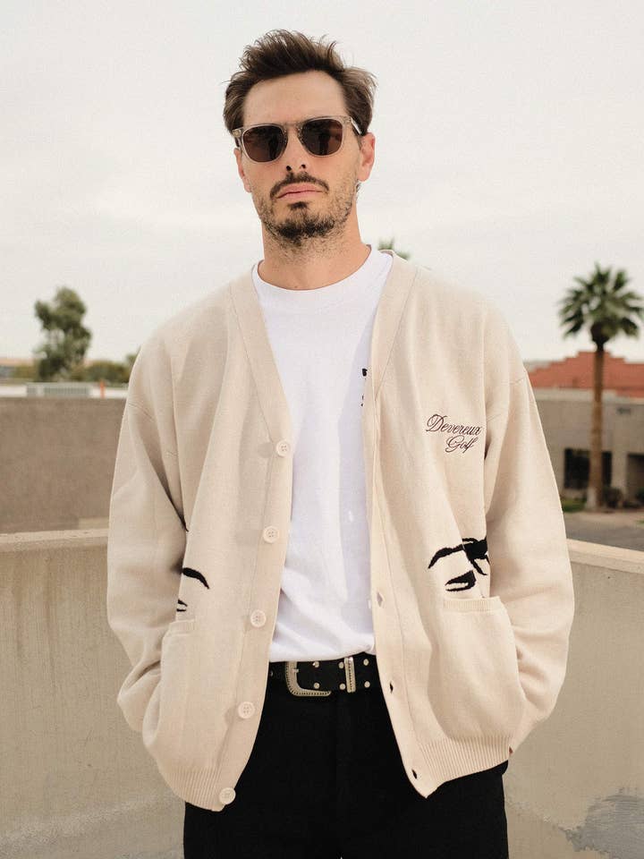 Scorpion Cardigan - Oat for wholesale on Faire3