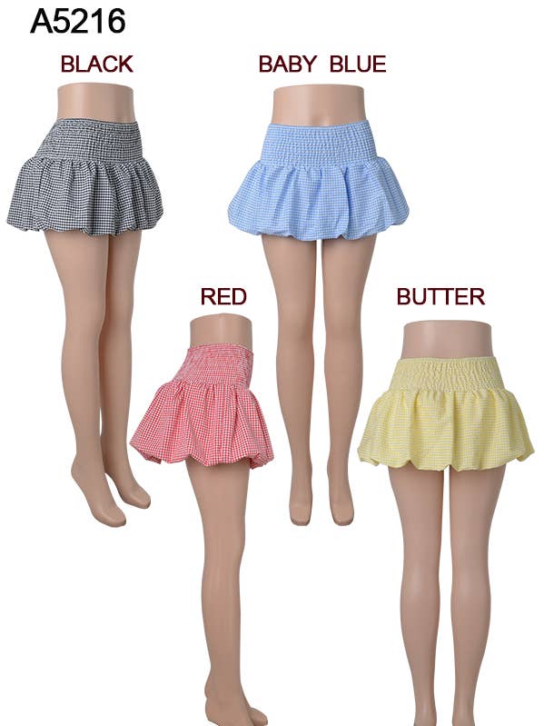 A5216 GONNE CORTI ALLA MODA TAGLIE MISTE 12 PEZZI/CONFEZIONE per la vendita all'ingrosso da parte di SSImport