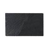 Stone Leaf Rect Tray Fits Burt52 - Black for wholesale by RAK Porcelain USA