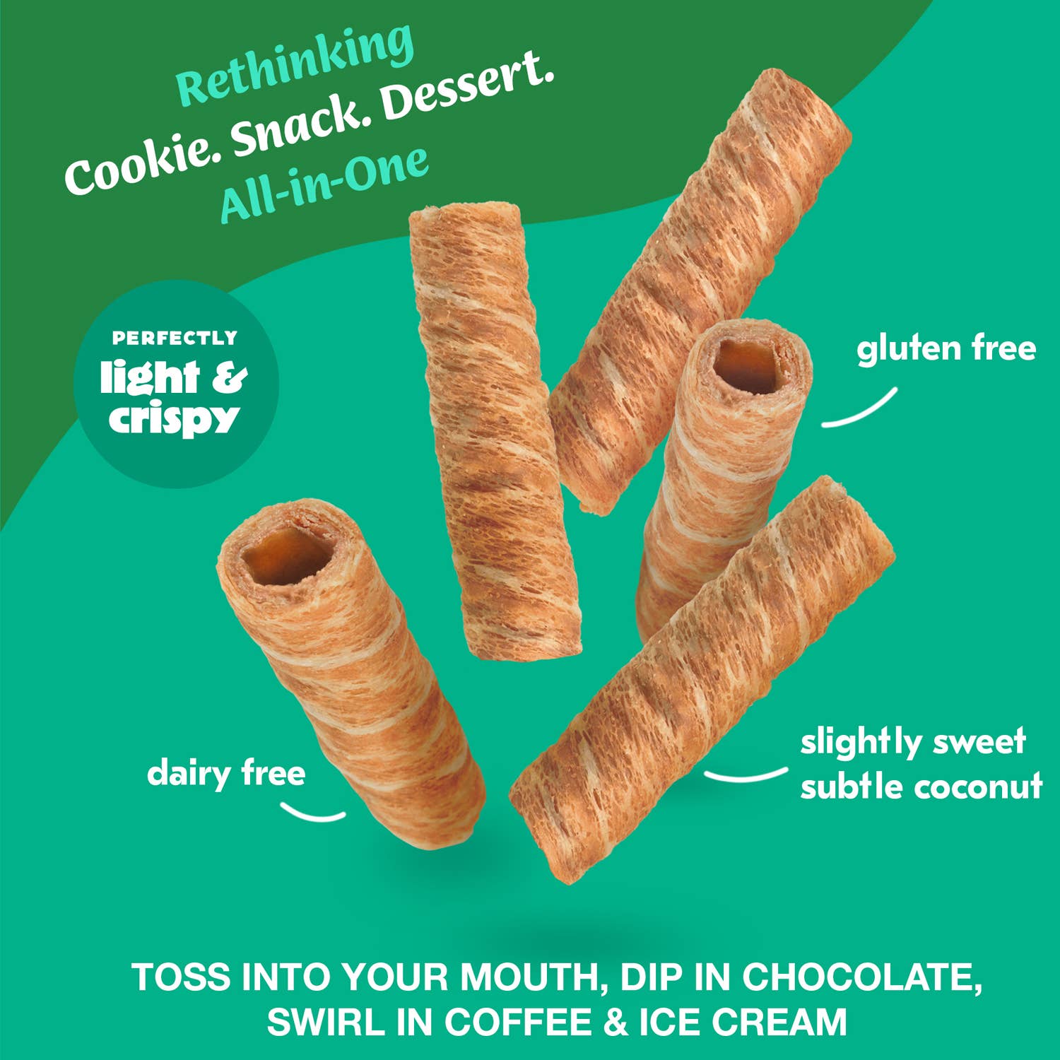 Sun Tropics - Vendita all'ingrosso Biscotti - Sun Tropics CocoRolls Original - 12 confezioni da 113 g (4,0 oz)3