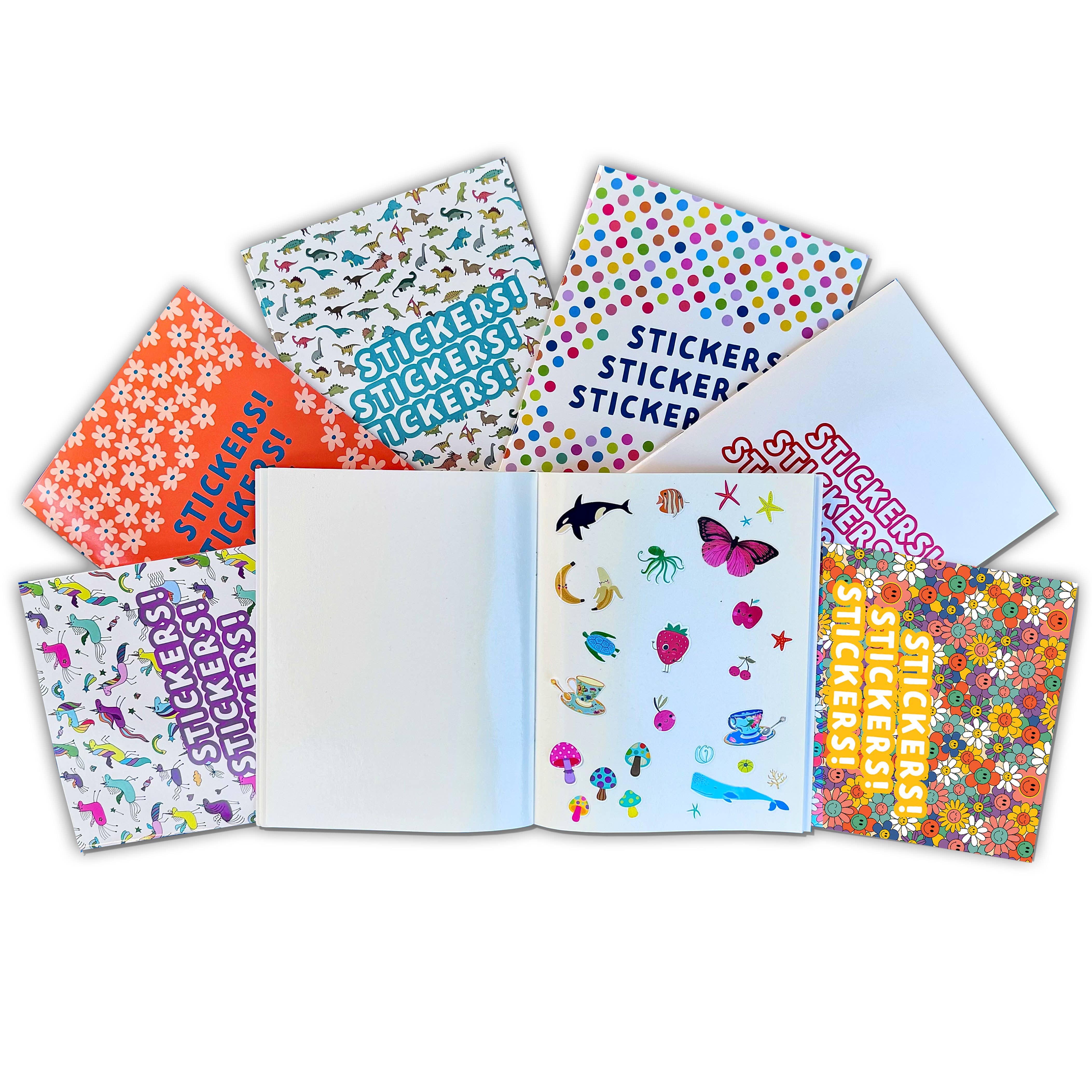 Sticker Planet - Wholesale Craft Supplies - Unicorns Blank Sticker Album1