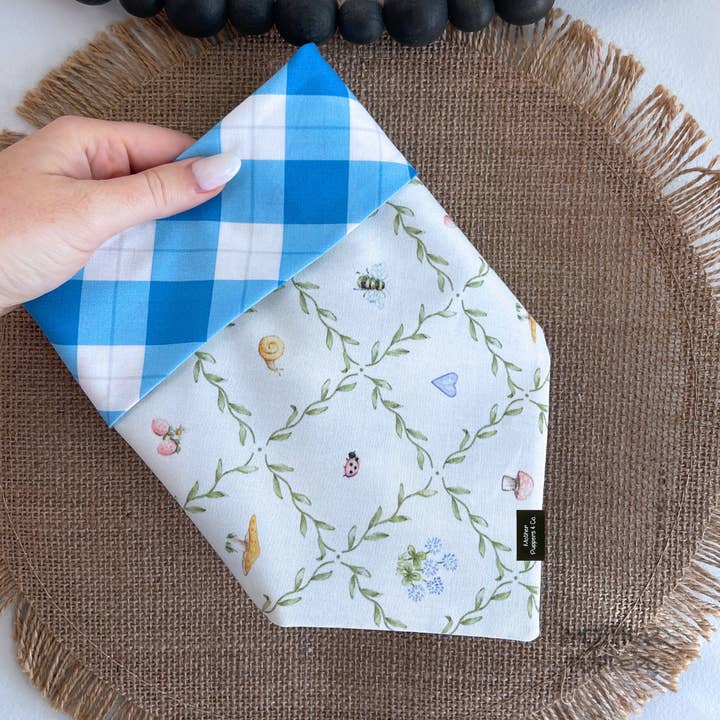 Picnic in the Park Bandana for wholesale by Mother Puppers Co.