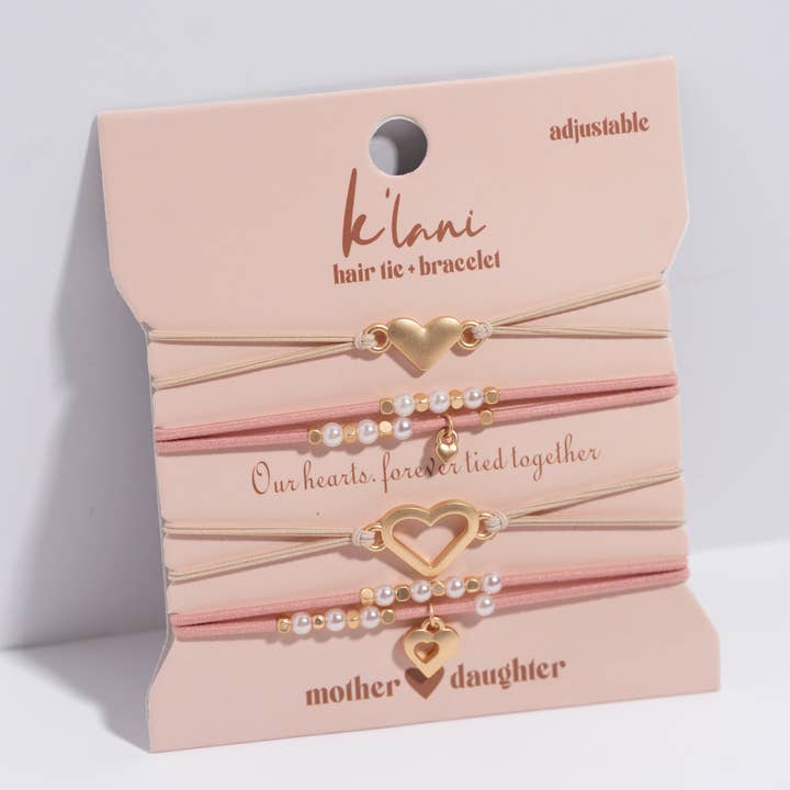 K'lani hair tie bracelets - Wholesale Jewelry Set - Mother / Daughter6