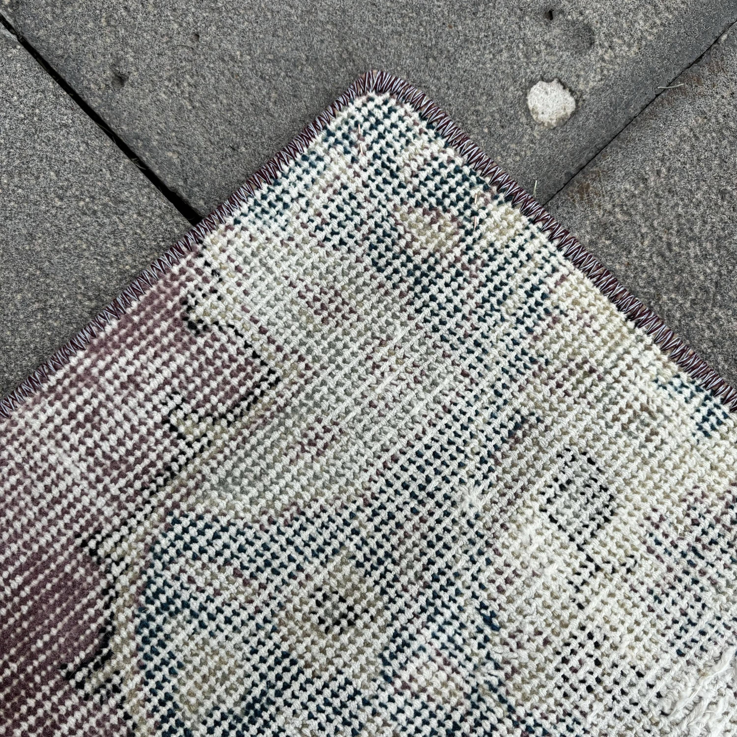 The Loom Wholesale - Vendita all'ingrosso Tappeto - Tappeti Vintage Turchi Anatolici Oushak in Lana 1,3x2,8 piedi6